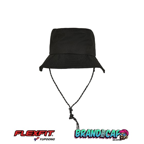 Adjustable Flexfit Bucket Hat - black - BrandYourCap.de