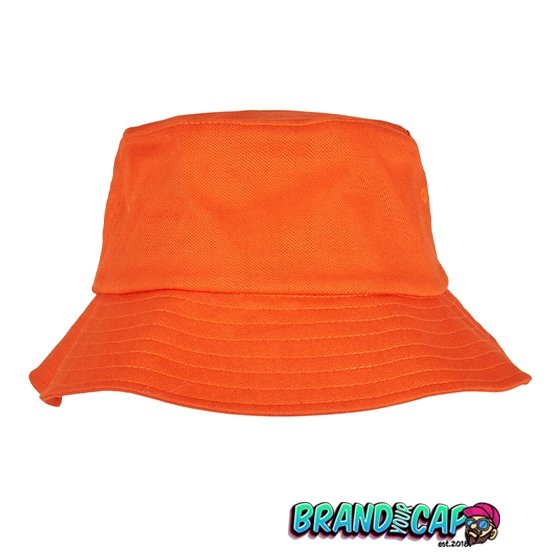 Flexfit Cotton Twill Bucket Hat - orange - BrandYourCap.de