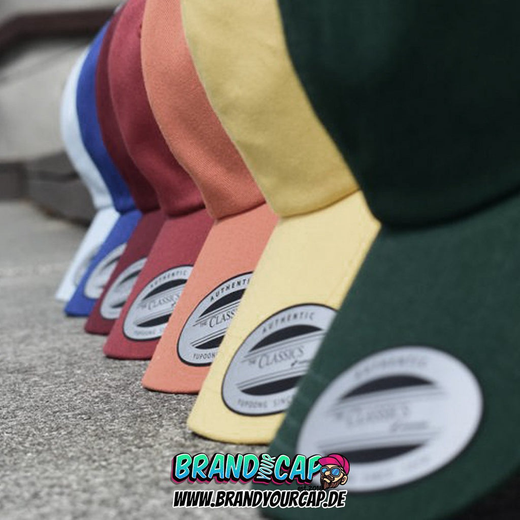 Häufig gestellte Fragen über das Yupoong-Dad Cap - BrandYourCap.de