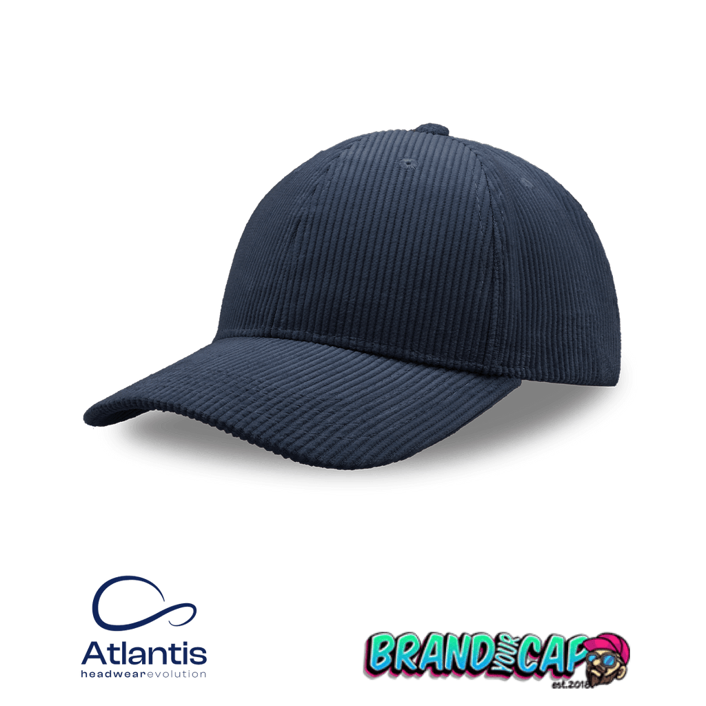 Atlantis Cordy-S Cap recycled - navy - BrandYourCap.de