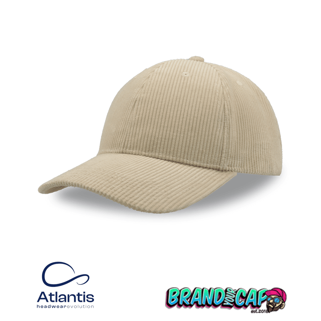 Atlantis Cordy-S Cap recycled - stone - BrandYourCap.de