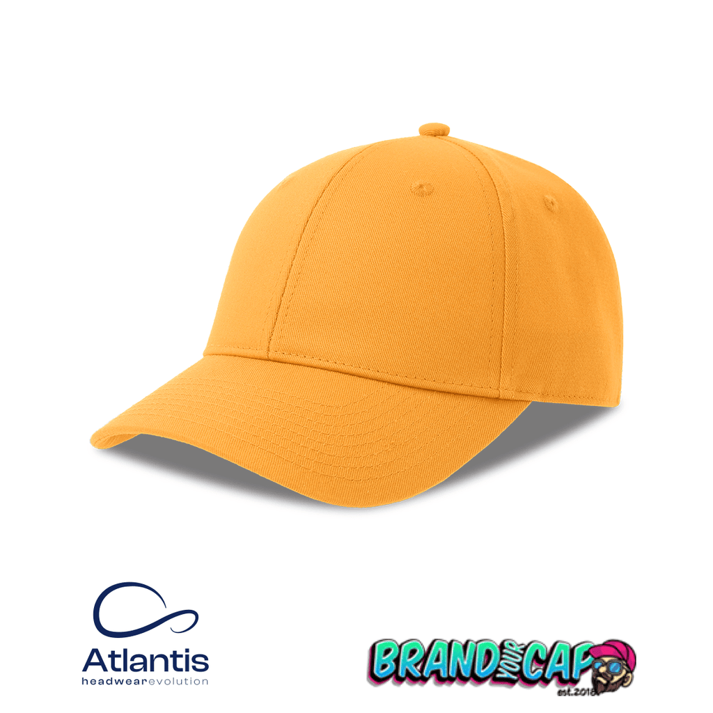 Atlantis Hit-S Basecap recycled - yellow - BrandYourCap.de