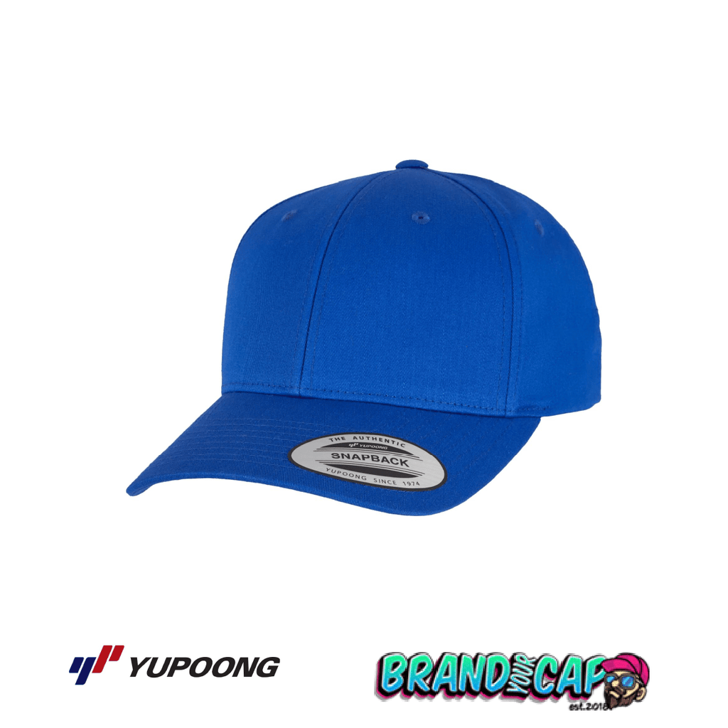 Curved Classic 6 - Panel Snapback - royal - BrandYourCap.de