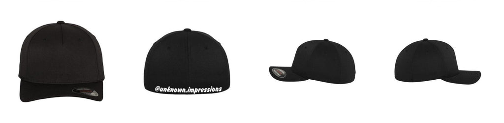 Flexfit 5 Panel - schwarz - BrandYourCap.de
