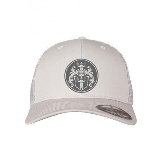 Flexfit Mesh Trucker - silber - BrandYourCap.de