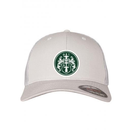 Flexfit Mesh Trucker - silber - BrandYourCap.de