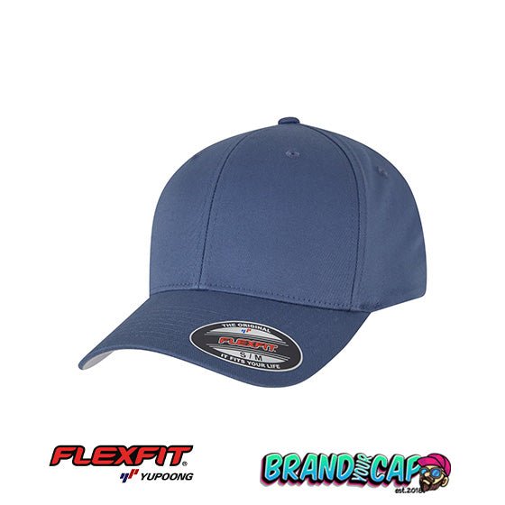 Flexfit Wooly Combed 6 - Panel Cap - China Blue - BrandYourCap.de