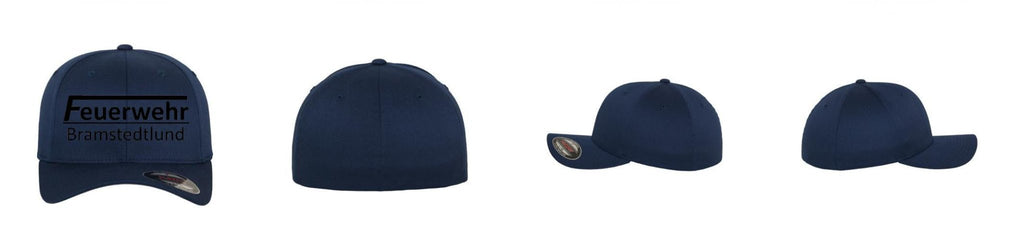 Flexfit Wooly Combed 6 - Panel Cap - navy - BrandYourCap.de