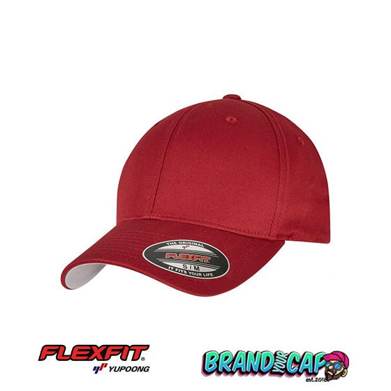 Flexfit Wooly Combed 6 - Panel Cap - Rose Brown - BrandYourCap.de