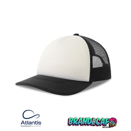 Rapper - Trucker Team Cap - white/black - BrandYourCap.de