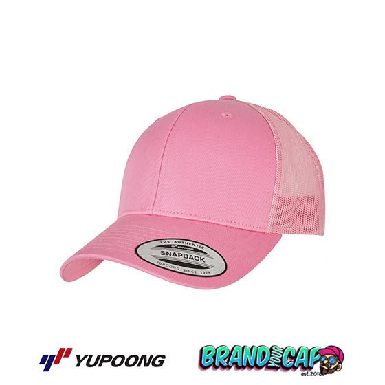 Retro Trucker - Pink - BrandYourCap.de