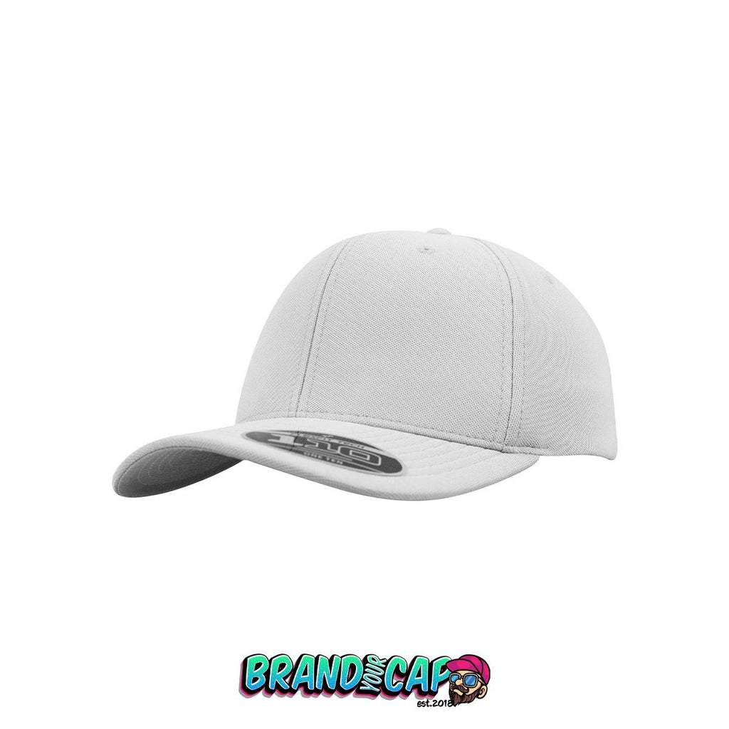 110 Cool & Dry Mini Pique 6 Panel - silber - BrandyourCap.de
