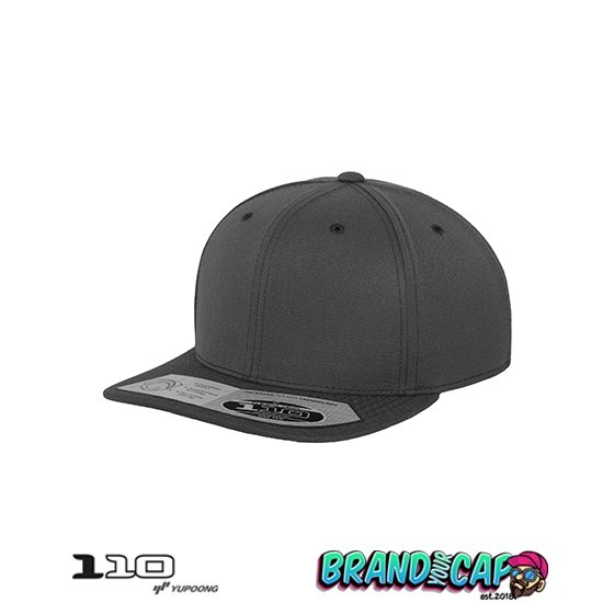 110 Fitted Snapback - darkgrey - BrandYourCap.de