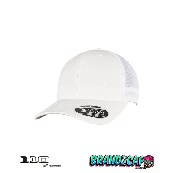 110 Mesh Cap - white - BrandYourCap.de