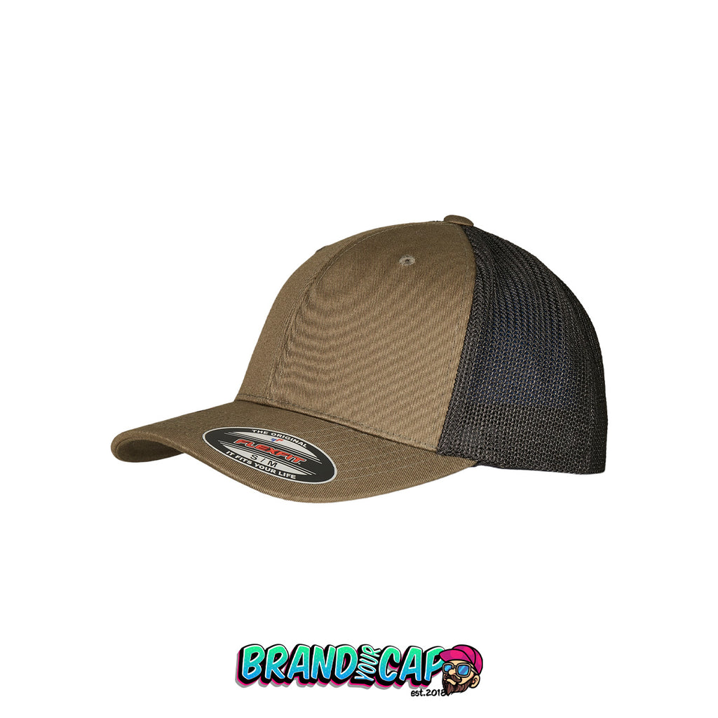 Flexfit Trucker Recycled Mesh® - oliv/schwarz