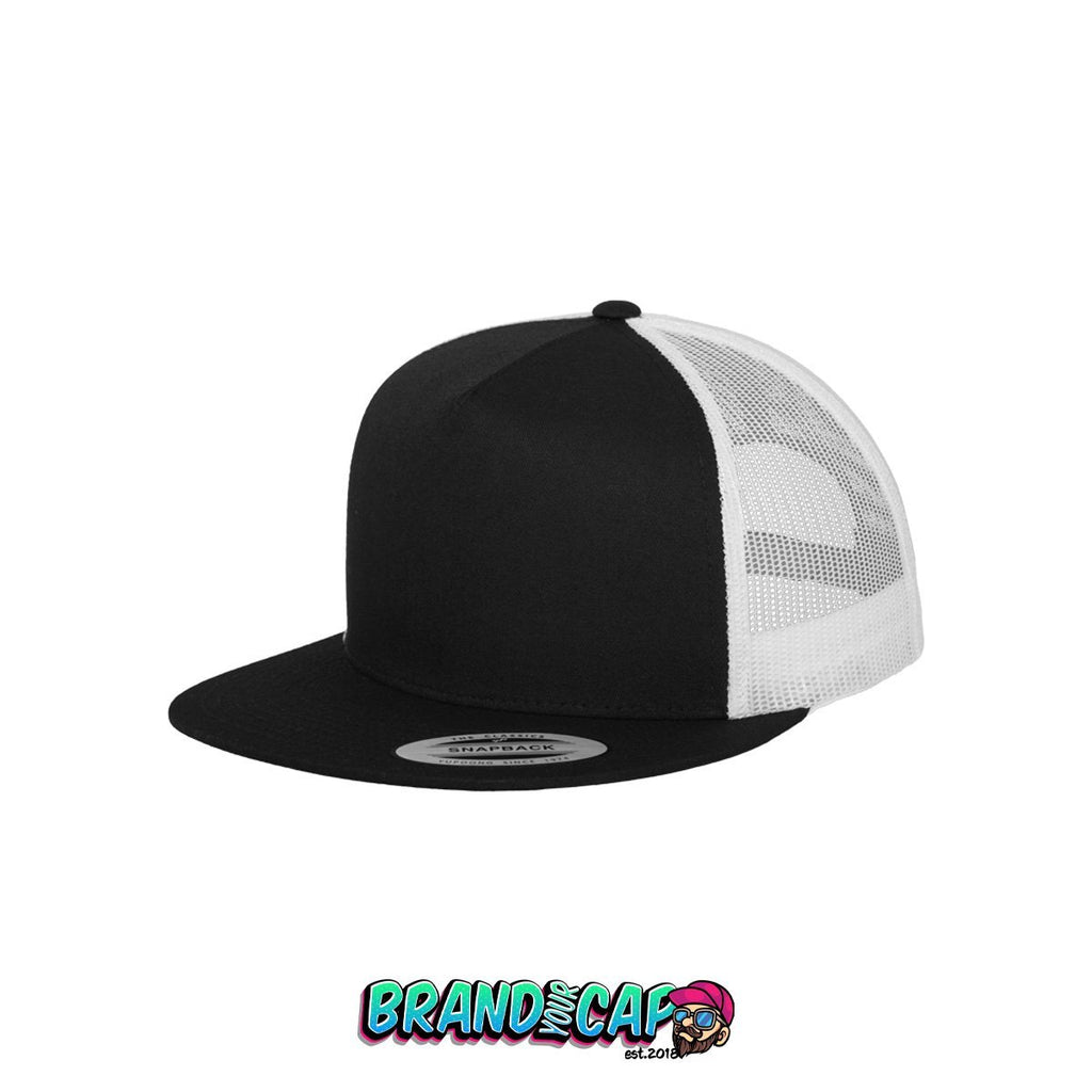 Classic Trucker 2-Tone - schwarz/weiß - BrandyourCap.de