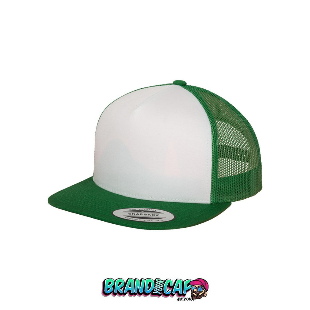 Classic Trucker - kelly/weiß/kelly - BrandyourCap.de