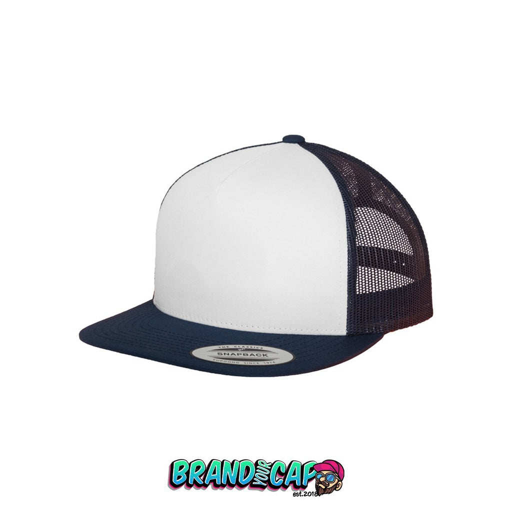 Classic Trucker - navy/weiß/navy - BrandyourCap.de