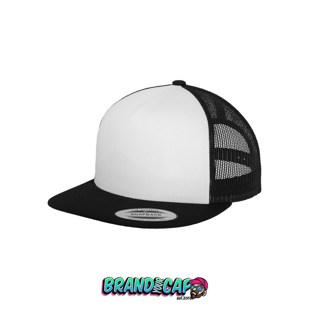 Classic Trucker - schwarz/weiß/schwarz - BrandyourCap.de