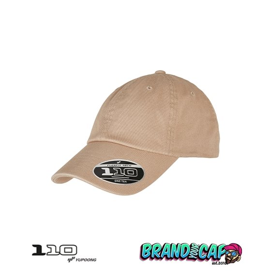 Eco Washing 110 Unstructered Alpha Cap - khaki - BrandYourCap.de