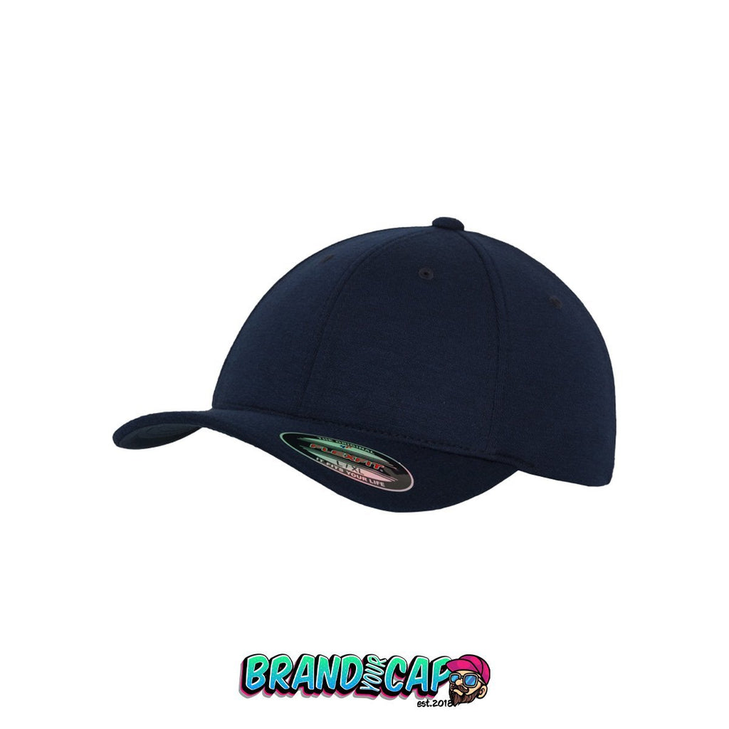 Flexfit Double Jersey - navy - BrandyourCap.de