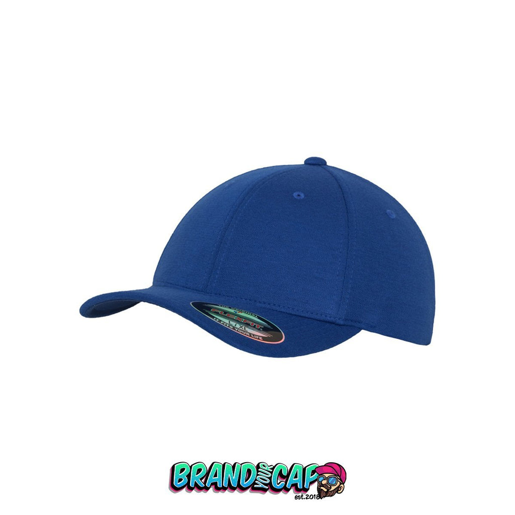 Flexfit Double Jersey - royal - BrandyourCap.de
