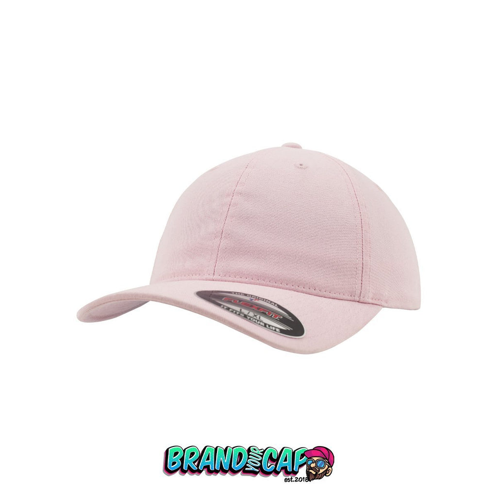 Flexfit Garment Washed Cotton Dad Hat - pink - BrandyourCap.de