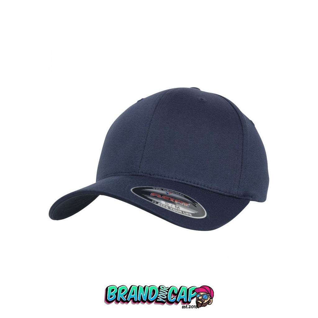 FlexFit Organic Cotton 6 Panel Cap - navy - BrandyourCap.de