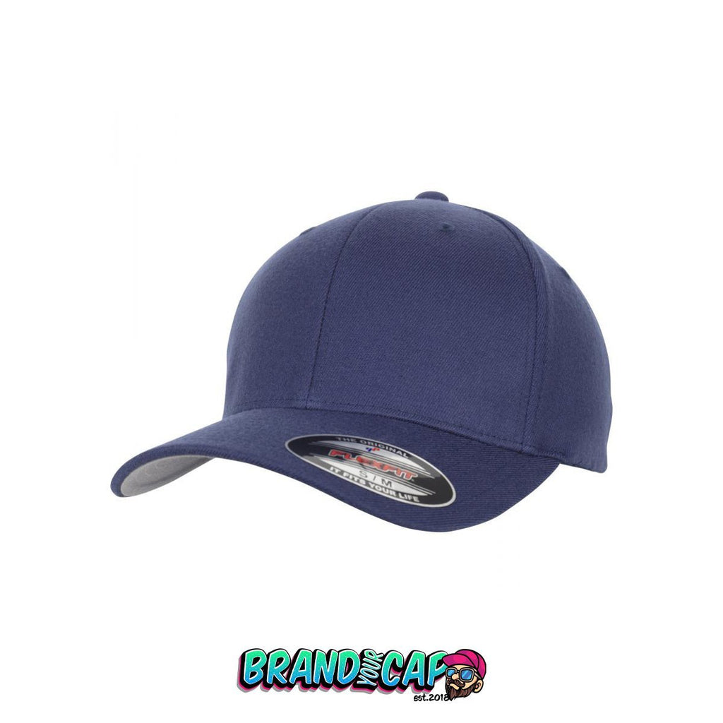 Flexfit Wool Blend - navy - BrandyourCap.de