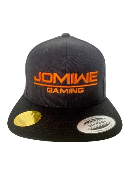 JOMIWE Gaming - Classic 6-Panel Snapback - schwarz - BrandYourCap.de