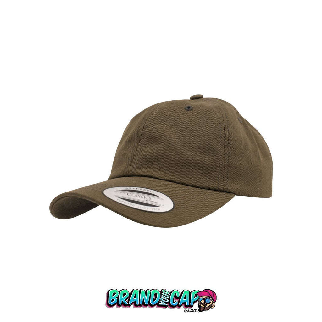 Low Profile Cotton Twill - buck - BrandyourCap.de