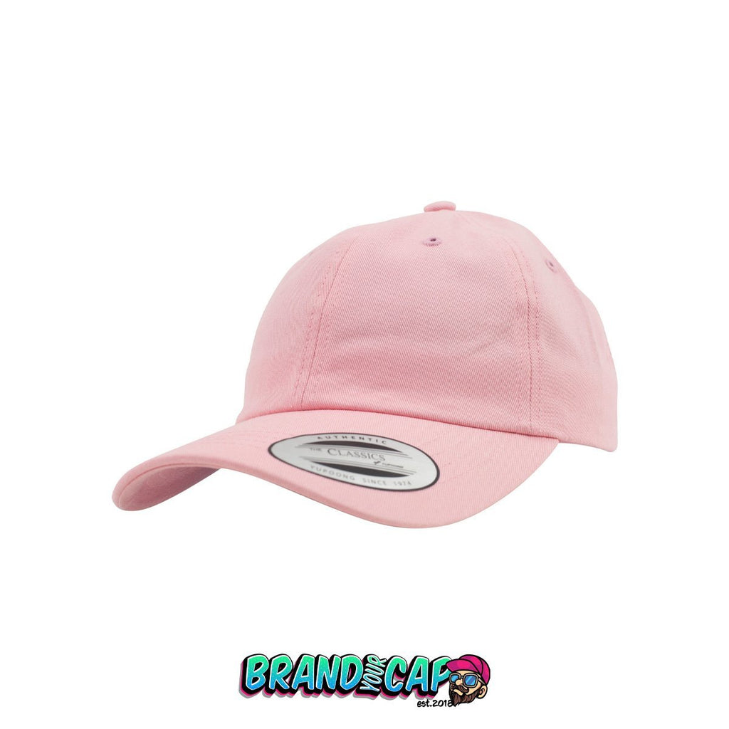 Low Profile Cotton Twill - pink - BrandyourCap.de