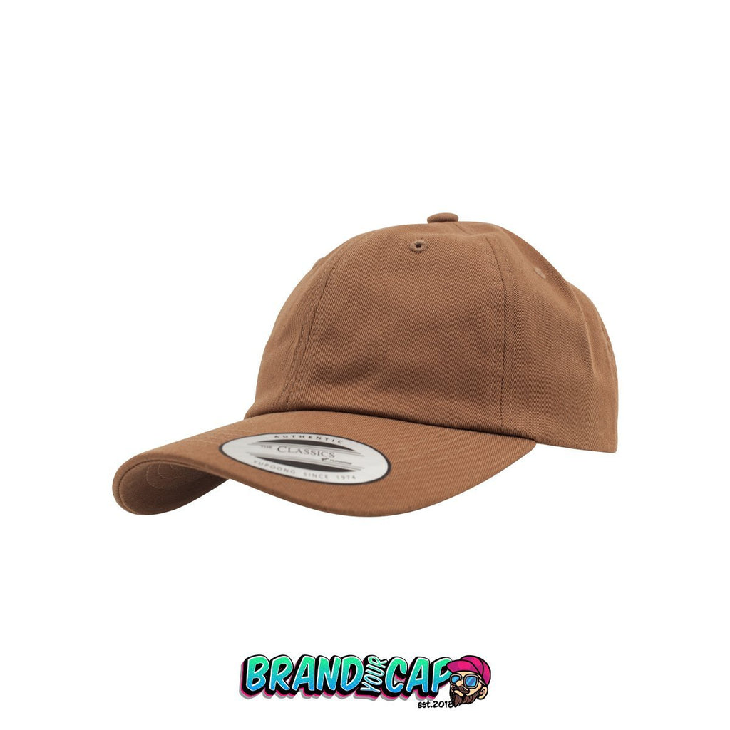 Low Profile Cotton Twill - tan - BrandyourCap.de