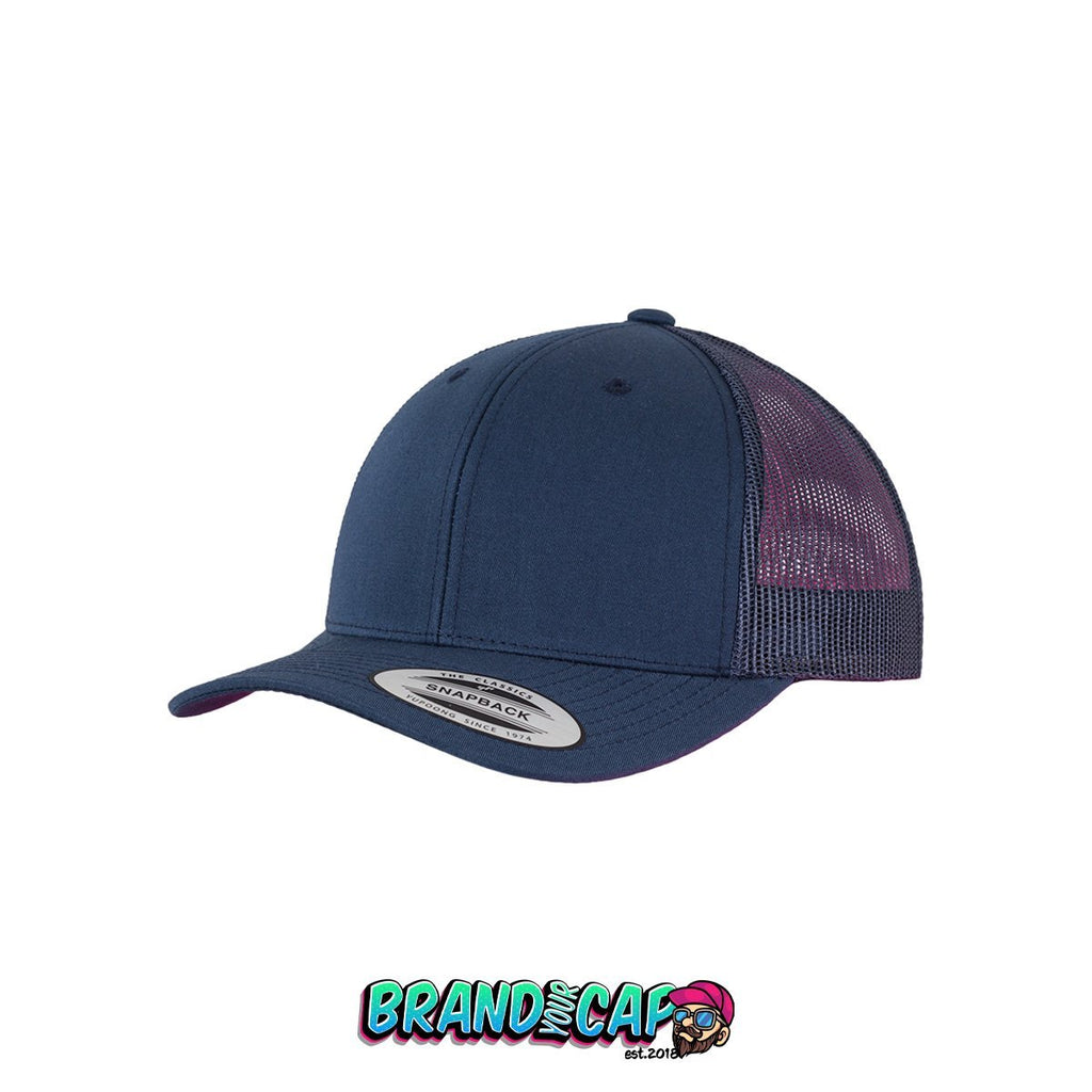 Retro Trucker - navy - BrandyourCap.de