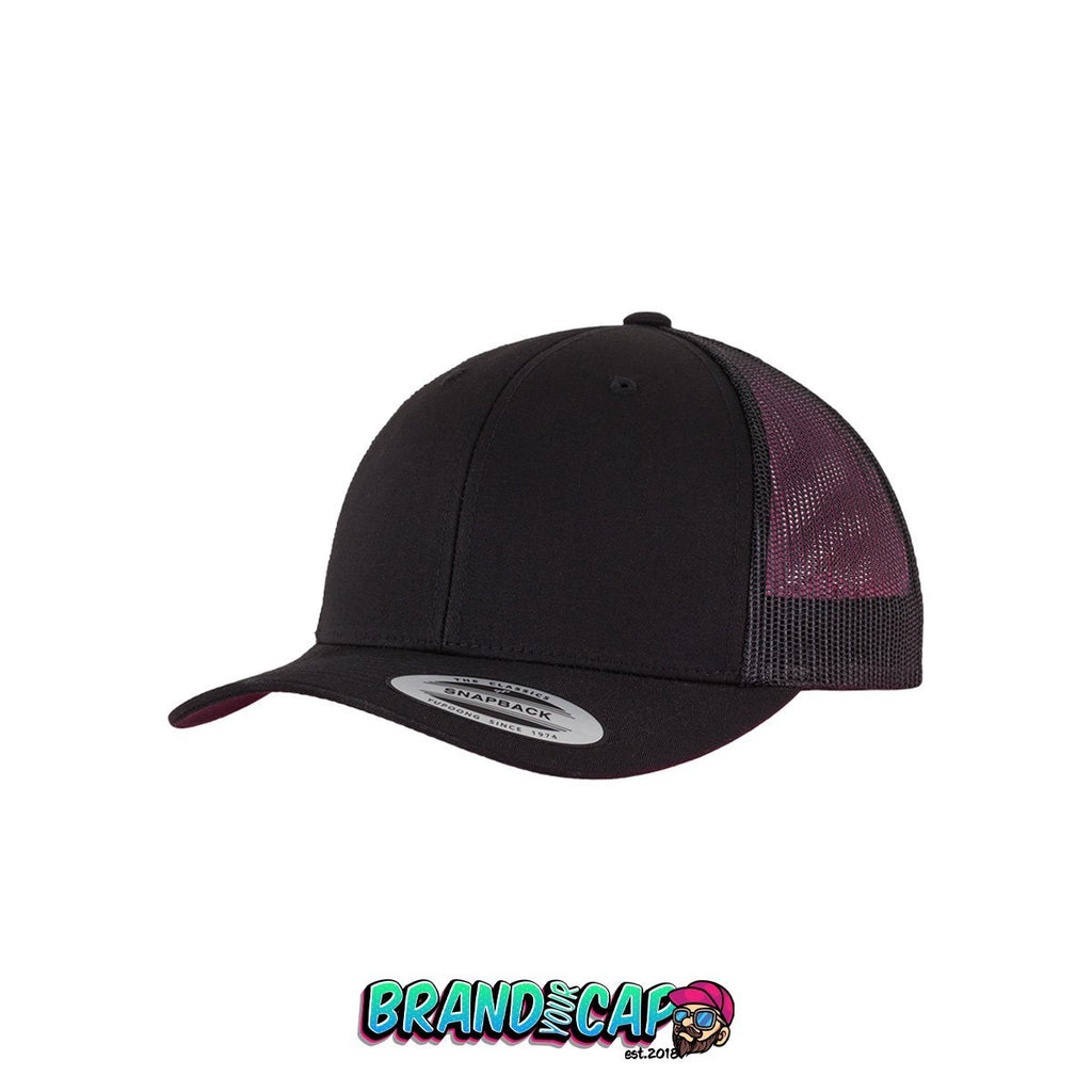 Retro Trucker - schwarz - BrandyourCap.de