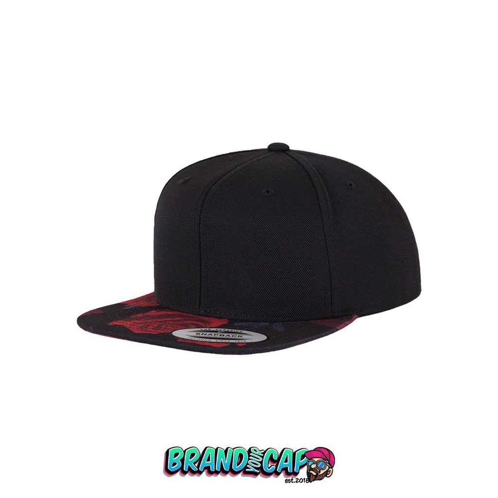 Roses Snapback- schwarz/rot - BrandyourCap.de